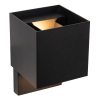 Lucide Wandlamp buiten op sensor | Tadzio | 2700-3300-4000K | IP65 | Bewegingssensor | Zwart | 7W LLU20410 - 4