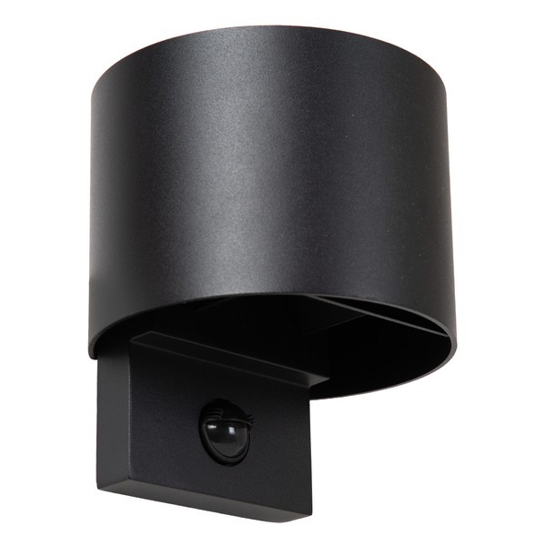 Lucide Wandlamp buiten op sensor | Tadzio | 2700-3300-4000K | IP65 | Bewegingssensor | Zwart | 7W LLU20411 - 2