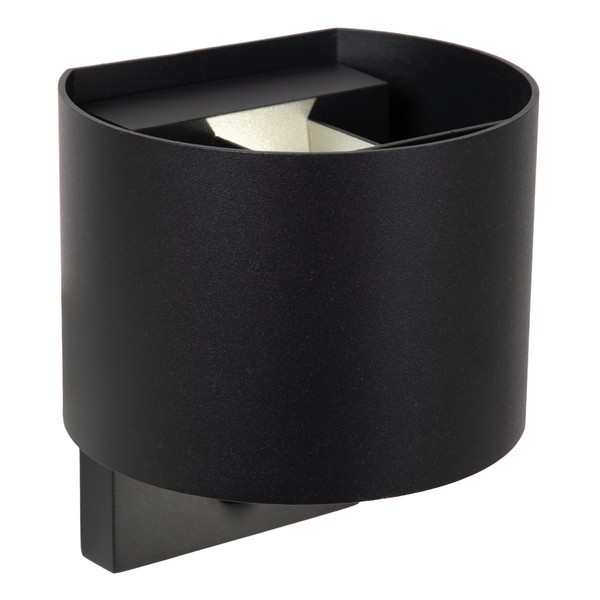 Lucide Wandlamp buiten op sensor | Tadzio | 2700-3300-4000K | IP65 | Bewegingssensor | Zwart | 7W LLU20411 - 4