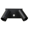 Lucide Wandlamp buiten op sensor 2x GU10 | Taylor | IP54 | Bewegingssensor | Zwart LLU20425 - 2