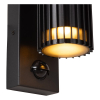 Lucide Wandlamp buiten op sensor GU10 | Timbala | IP44 | Bewegingssensor | Zwart LLU20428 - 3