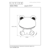 Lucide oplaadbare nachtlamp | Dodo frog | 4000K | Groen | 3-staps dimbaar | 9W LLU20101 - 6