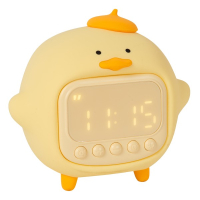 Lucide oplaadbare nachtlamp | Pincha duck | 2100K | Geel | 3-staps dimbaar | 0.5W LLU20327