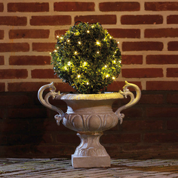 Lumineo Buxus verlichting op batterijen | Ø 35 cm | 60 leds | Durawise | Geschikt voor buiten | Lumineo  LLU00261 - 4