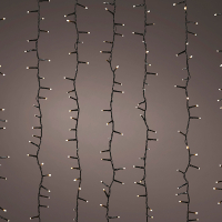 Cascadeverlichting cluster | 6 takken | Warm wit | Sparkle | 1080 lampjes | Lumineo LLU00452