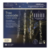 Cascadeverlichting cluster | 6 takken | Warm wit | Sparkle | 1080 lampjes | Lumineo LLU00452 - 2
