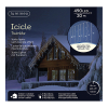 IJspegelverlichting 20  meter | Koud wit & blauw | Twinkle effect | 490 lampjes | Lumineo LLU00487 - 2