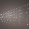 IJspegelverlichting 20 meter | Koud wit | Twinkle effect | 490 lampjes | Witte kabel | Lumineo LLU00493 - 1