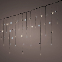IJspegelverlichting 20 meter | Warm wit & koud wit | Twinkle effect | 490 lampjes | Lumineo LLU00489