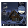 IJspegelverlichting 20 meter | Warm wit & koud wit | Twinkle effect | 490 lampjes | Lumineo LLU00489 - 2