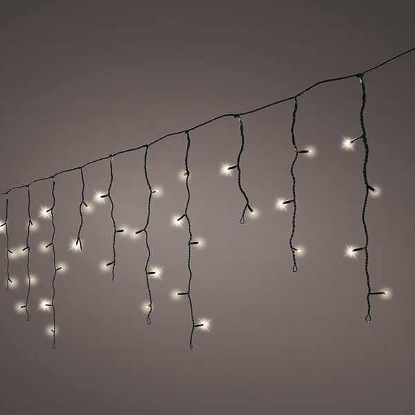 IJspegelverlichting 20 meter | Warm wit | Twinkle effect | 490 lampjes | Lumineo LLU00491 - 1