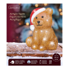 Kerstbeer met kerstmuts | 18 cm | Koud wit | 30 lampjes | Lumineo LLU00299 - 2