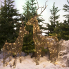 Kerstfiguur rendier met verlichting | 60 x 104 cm | Warm wit |  72 lampjes | Lumineo LLU00461 - 2