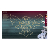 Kerstfiguur uil met verlichting | 84 x 55 cm | Twinkle effect | 545 lampjes | Lumineo LLU00448 - 2