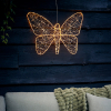 Kerstfiguur vlinder met verlichting | 58 x 43 cm | Twinkle effect | 436 lampjes | Lumineo LLU00455 - 3