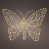Kerstfiguur vlinder met verlichting | 98 x 77 cm | Twinkle effect | 760 lampjes | Lumineo LLU00456 - 1