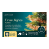 Kerstguirlande met verlichting op batterij | 3 meter | 60 lampjes | Soft Gold | Kerstrood, goud | Lumineo LLU00485 - 3