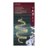 Kersthanger spiraal met verlichting | 63 cm | Twinkle effect | 300 lampjes | Lumineo LLU00446 - 2
