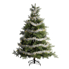 Kerstslinger met verlichting op batterij | 3 meter | 60 lampjes | Soft Gold | Zilver | Lumineo LLU00475 - 2