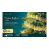 Kerstslinger met verlichting op batterij | 8.9 meter | 180 lampjes | Soft Gold | Goud | Lumineo LLU00481 - 3