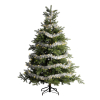 Kerstslinger met verlichting op batterij | 8.9 meter | 180 lampjes | Soft Gold | Zilver | Lumineo LLU00480 - 2