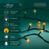 Kerstverlichting 15 meter | Duracharge oplaadbaar | Extra warm wit | 200 lampjes | Lumineo LLU00444 - 2