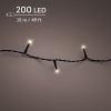 Kerstverlichting 15 meter | Duracharge oplaadbaar | Warm wit | 200 lampjes | Lumineo LLU00443 - 1