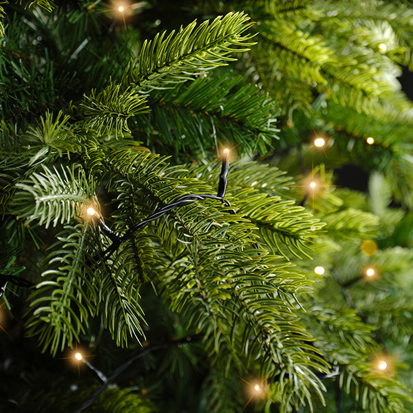 Kerstverlichting 3.6 meter | Duracharge oplaadbaar | Extra warm wit | 50 lampjes | Lumineo LLU00440 - 5