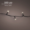 Kerstverlichting 7.4 meter | Duracharge oplaadbaar | Warm wit | 100 lampjes | Lumineo LLU00441 - 1