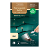 Kerstverlichting 7.4 meter | Duracharge oplaadbaar | Warm wit | 100 lampjes | Lumineo LLU00441 - 4