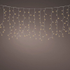 Lichtgordijn koppelbaar 200 x 100 cm | Soft gold | Flash effect | 160 lampjes LLU00473 - 1