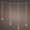 Lichtgordijn met kerstbal | 120 x 120 cm | Warm wit | Twinkle effect | 400 lampjes | Lumineo LLU00470 - 1