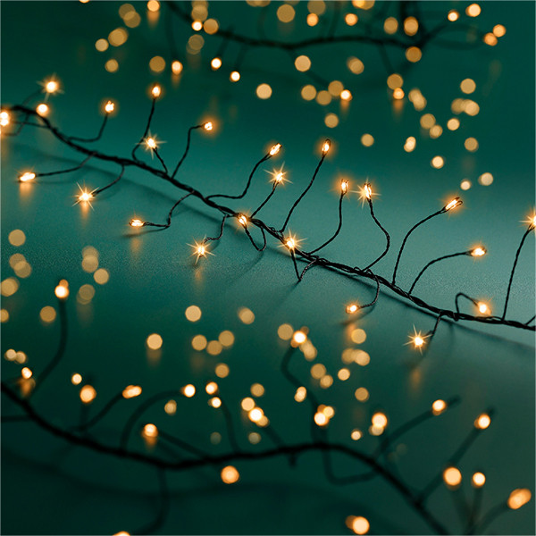 Micro led lichtsnoer 18 meter | Extra warm wit | 1440 lampjes | Lumineo LLU00313 - 2