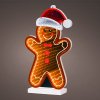 Neon infinity light kerst peperkoek | 26.9 cm | RGB | 132 lampjes | Lumineo LLU00292 - 1