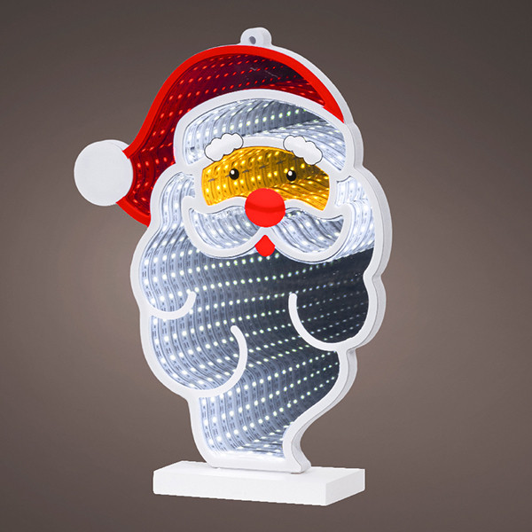 Neon infinity light kerstman | 25.5 cm | RGB | 143 lampjes | Lumineo LLU00294 - 1