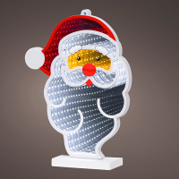 Neon infinity light kerstman | 25.5 cm | RGB | 143 lampjes | Lumineo LLU00294