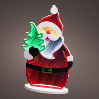Neon infinity light kerstman | 39.8 cm | RGB | 215 lampjes | Lumineo LLU00298