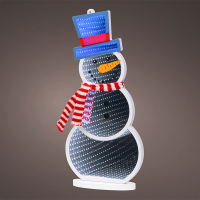 Neon infinity light sneeuwpop | 40 cm | RGB | 137 lampjes | Lumineo LLU00297