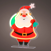Neon kerstman | 28.5 cm | RGB | 50 lampjes | Lumineo LLU00291