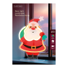 Neon kerstman | 28.5 cm | RGB | 50 lampjes | Lumineo LLU00291 - 2