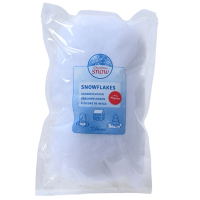 Lumineo Nepsneeuw 40 gram | Wit | 100% polyester | Decoris  LLU00238