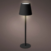 Oplaadbare tafellamp | 27 cm | Instelbaar wit | Zwart | Lumineo LLU00320 - 1