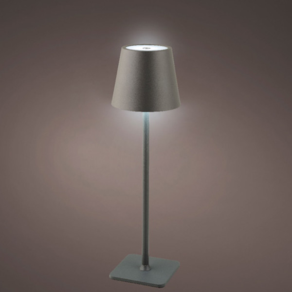 Lumineo Oplaadbare tafellamp | Warm wit & koud wit | IP20 | Antraciet  LLU00251 - 1