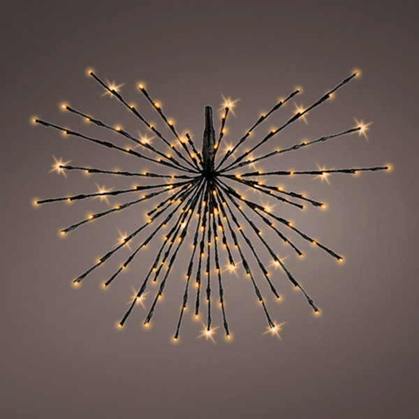 Poolster kerstverlichting | Ø 70 cm | Extra warm wit | 160 lampjes | Lumineo LLU00209 - 1
