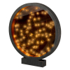 Lumineo Tafeldecoratie circkel op batterijen | 35 x 38.5 cm | 80 lampjes | Lumineo  LLU00221 - 2
