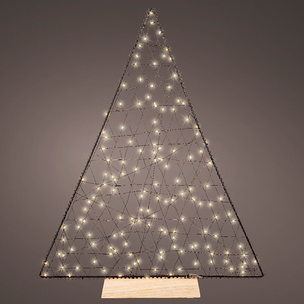 Lumineo Tafeldecoratie driehoek op batterijen | 45 x 58 cm | 150 lampjes | Lumineo  LLU00227 - 1