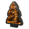 Lumineo Tafeldecoratie kerstboom op batterijen | 27.5 x 38 cm | 60 lampjes | Lumineo  LLU00219 - 2