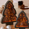 Lumineo Tafeldecoratie kerstboom op batterijen | 27.5 x 38 cm | 60 lampjes | Lumineo  LLU00219 - 3