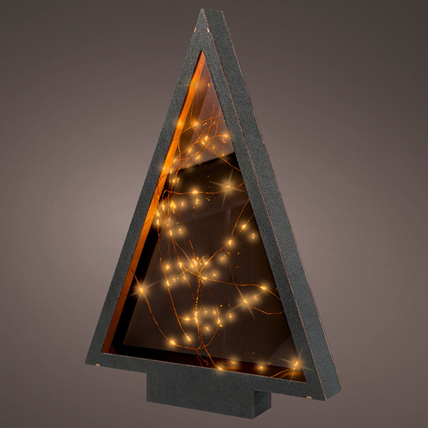 Lumineo Tafeldecoratie kerstboom op batterijen | 32.5 x 47 cm | 60 lampjes | Lumineo  LLU00216 - 1