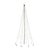 Vlaggenmast verlichting 2 meter | Warm wit | 236 lampjes | Lumineo LLU00301 - 2